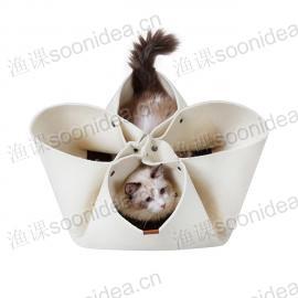 Flower Shape Cat Tunnel
