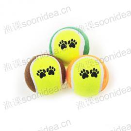 Rubber Tennis Ball Dog Toy