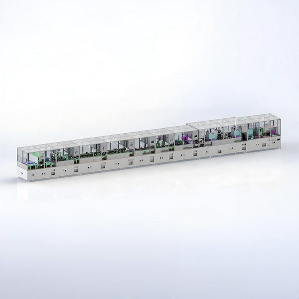 TWS Steel Case Button Cell Automatic Assembly Line